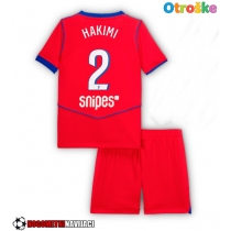 Otroške Nogometnih dresov Paris Saint-Germain Achraf Hakimi #2 Tretji 2025-26 Kratki rokavi (+ hlače)